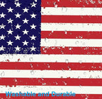 Large Gaming Mouse Pad with American Flag, XXL Laptop Mouse and Keyboard Pad, 35.4 x 15.7-Inch Office Desk Decoration