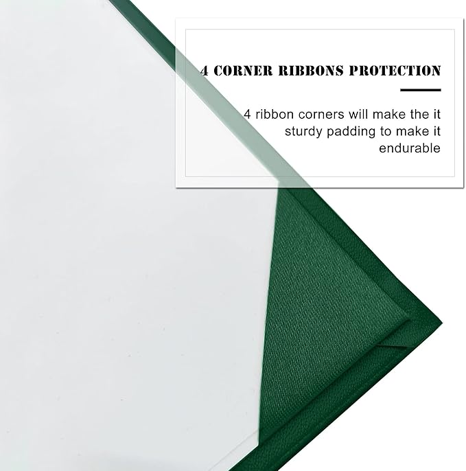 Diploma Cover 8.5” x11” Diploma Holder of Graduation Leatherette Padded Certificate（Tent Style),20-Pack