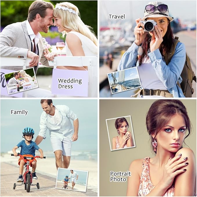 Uinkit 100 Sheets Matte Presentation tabloid paper 11x17 matte Double Sided 37lb Brochure Photo Paper 6.5Mil for laser and Inkjet Printers