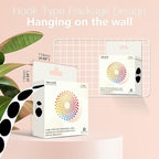 1 Inch Round Color Coding Labels, 1000 PCS Per Roll Black Color Coded Dot Stickers, Round Color Dot Labels for Organizing, Filing, and Storage