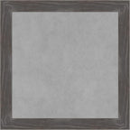Amanti Art Grey Framed Magnetic Board 19x19 Small Vision Board for use with Magnets, 100% Metal Sheet to Display Items as Office Decor or for Home Organization in mudroom, Kitchen or Kids Room