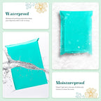 Fuxury 500 Pcs Large Poly Mailers 19x24 Inch, Bulk Shipping Bags for Clothing, Strong Adhesive Shipping Envelopes for Small Business Suppliers,Waterproof Mailers Poly Bags Mailing Envelopes Teal