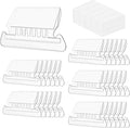 File Folder Tabs, Paxcoo 50 Sets Hanging File Folder Labels Tabs and Inserts for Hanging Folders