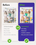 Uinkit 4mil Thicker Single-Sided Self-Adhesive Laminating Sheets, 60Pack (More Value) Letter Size 8.5x11"- Peel & Stick for Teachers, Office & Home Crafting - No Heat Machine Needed