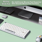 Boutilon Leather Desk Pad Protector,Non-Slip Mouse Pad,Laptop Desk Pad,Office Mouse Mat,Waterproof Leather Desk Blotter,Desk Writing Pad for Office and Home (XXXL-Green,47"x 24")