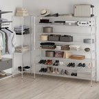 Regal Altair 18" Deep x 72" Wide x 74" Height Wire Shelving Kit | 8-Tier | NSF Commercial Storage Rack Unit