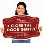 Custom Decorative Outdoor Metal Signs - Personalized Aluminum Signs - Waterproof 14x10 In Design 3 Red Brick
