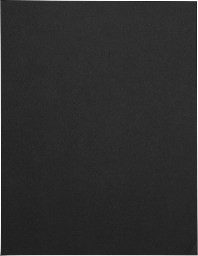 LUXPaper 8.5" x 11" Paper | Letter Size | Midnight Black | 28lb. (80lb. Text) | 250 Qty