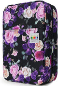 YOUSHARES Big Capacity Colored Pencil Case - 300 Slots large Pen Case Organizer with Multilayer Holder for Prismacolor Colored Pencils & Gel Pen (Purple Pink Rose)