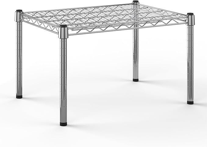 Regal Altair 18''W x 24''L x 14''H Chrome Plated Wire Dunnage Rack | Off The Floor Storage
