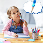 Chinco 300 Pieces Wooden Pencil with Eraser for Kids Assortment Colorful Fun Pencils Bulk with Eraser Kids Novelty Back to School Supplies for Classroom, Student Reward, Stationery Party Favors