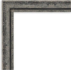 Amanti Art Black Framed Magnetic Board 20x28 Medium Vision Board for use with Magnets, 100% Metal Sheet to Display Items as Office Decor or for Home Organization in mudroom, Kitchen or Kids Room
