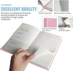 Gratitude Journal Daily Affirmations with Simple Guided Format-Undated Life Planner, Daily Planner, For You More Happiness, Positivity, Affirmation, Mindfulness&Self Care(Pink)
