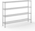 Regal Altair 14" Deep x 72" Wide x 54" Height Wire Shelving Kit | 4-Tier | NSF Commercial Storage Rack Unit