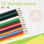 S & E TEACHER'S EDITION Colored Pencils 360Pcs,Coloring Pencils Set Drawing Pencils for Sketch, Woodcase Lead Pencils, Wooden Colored Pencils, Back to school Christmas Gifts