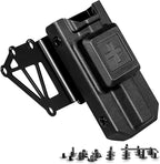 Tourniquet Holder for Gun Holster, Tactical Tourniquet Holder Adapter Mount, Police Gear Accessories with QLS Kit for 3-Hole Holster