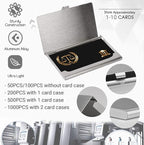 Custom Business Cards Double-Sided Personalized Stationery | Professional 300GSM Matte Paper for Small Business | 3.5x2 Inch