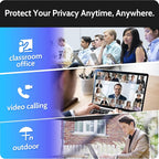 Peslv Magnetic Privacy Screen for Macbook Air 13.6/13 Inch (2022-2025, M2, M3, M4), Removable Matte Anti Glare Blue Light Protector Private Security Filter for 13.6inch Mac Laptop Computer