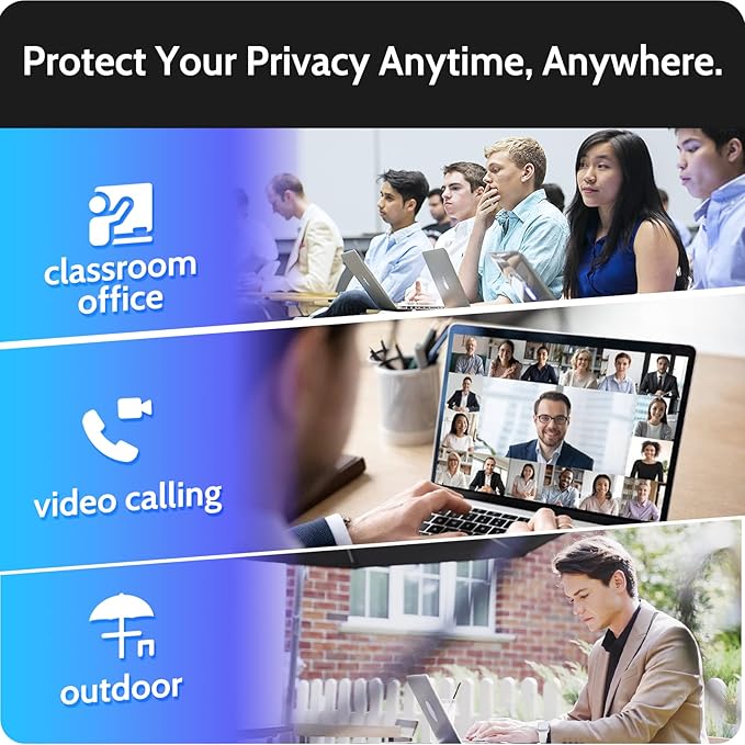 Peslv Magnetic Privacy Screen for MacBook Air 15 Inch (2023-2025, M2 M3 M4) - A2941 A3114 A3241, 15inch Removable Matte Anti Blue Light Glare Filter for Mac Air 15.3" Laptop Computer