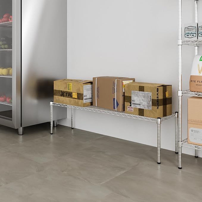 Regal Altair 14" Deep x 54" Wide x 14" Height Wire Shelving Kit | 1-Tier | NSF Commercial Storage Rack Unit