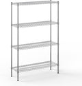 Regal Altair 14" Deep x 42" Wide x 64" Height Wire Shelving Kit | 4-Tier | NSF Commercial Storage Rack Unit