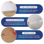 TegmenSeal Heavy Duty Clear Packing Tape with Dispenser Combo for Shipping, Moving & Storage,Thicker Clear Packing Tape, 1.88 inches Wide, 60 Yards Per Roll, 12 Pack 720 Total Yards