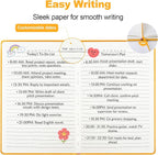 SUQJOY Lined Journal Notebooks for Writing, 100 GSM Thick Paper, 1 Pack Hardcover Notebooks, A5 College Ruled Notebook, Journaling Notebook for School/Travel/Office (Orange- 1 Pack)