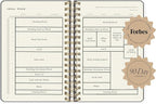 Full Focus Leather Coil Planner by Michael Hyatt - The #1 Daily Planner to Set Annual Goals, Increase Focus, Eliminate Overwhelm, and Achieve Your Biggest Goals - Hardcover (Eggplant)