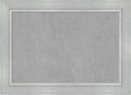 Amanti Art Silver Framed Magnetic Board 31x43 Large Vision Board for use with Magnets, 100% Metal Sheet to Display Items as Office Decor or for Home Organization in mudroom, Kitchen or Kids Room