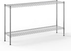 Regal Altair 14" Deep x 60" Wide x 34" Height Wire Shelving Kit | 2-Tier | NSF Commercial Storage Rack Unit