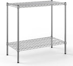 Regal Altair 18" Deep x 36" Wide x 34" Height Wire Shelving Kit | 2-Tier | NSF Commercial Storage Rack Unit