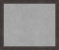 Amanti Art Black Framed Magnetic Board 23x27 Medium Vision Board for use with Magnets, 100% Metal Sheet to Display Items as Office Decor or for Home Organization in mudroom, Kitchen or Kids Room