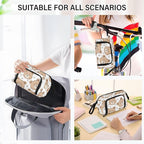 Bolaz Big Capacity Pencil Pen Case Pouch Bag School College Office Organizer for Teens Girls Adults Student-Cute Bear