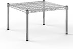 Regal Altair 24''W x 24''L x 14''H Chrome Plated Wire Dunnage Rack | Off The Floor Storage