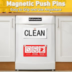 VNDUEEY 16 Pack Refrigerator Magnets Fridge Magnets, Rose Gold Strong Magnet for Whiteboard, Magnet for Kitchen, Office, School, Classroom, Locker, Adults