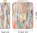 qianshan Pencil Case Holder Slot - Holds 260 Colored Pencils or 180 Gel Pens with Zipper Closure