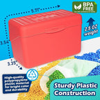 Olivo Index Card Holder Box 3x5 Flash Note Card Holder Storage File Box Organizer Case for 3"x5" Cards, Black 2 Pack