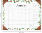 Jotsome Desk Calendar 2026-2027 with Protective Pad, Desktop Calendar Pad from January 2026 to June 2027 14x10.5 inch, for Home Office and School, Easy Planning