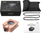 Anbte Compass Hiking Survival, IP65 Waterproof Metal Compass with Sighting Clinometer and Carry Bag, Multifunctional, Professional, for Camping Hunting Hiking Navigation