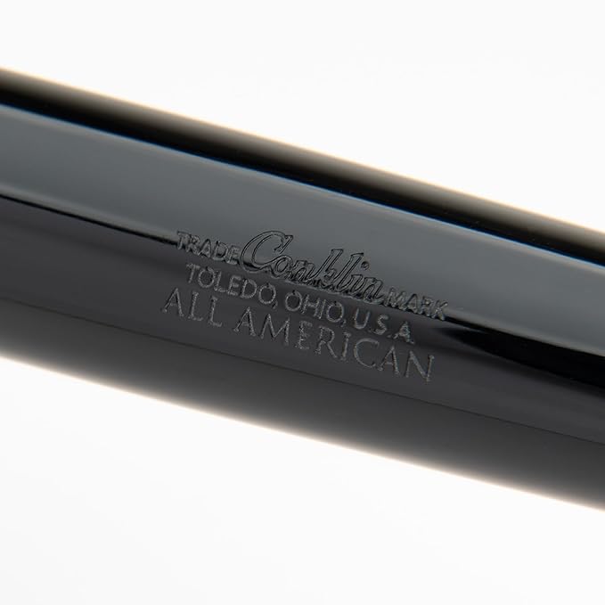 Conklin All American Fountain Pen in Black – Medium Nib, Timeless Design & Premium Craftsmanship – Ideal Gift for Professionals & Collectors