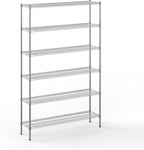Regal Altair 14" Deep x 54" Wide x 86" Height Wire Shelving Kit | 6-Tier | NSF Commercial Storage Rack Unit