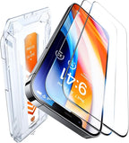 UltraGlass UNBREAK TOP 9H+ Glass for iPhone 12 Pro Max Screen Protector [Military Grade Shatterproof & Longest Durable] Full Screen iPhone 12 Pro Max Glass, 2024 Upgrade, 2 Packs