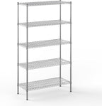 Regal Altair 18" Deep x 42" Wide x 74" Height Wire Shelving Kit | 5-Tier | NSF Commercial Storage Rack Unit