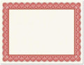 Elite Red & White Parchment Certificate Papers - Pack of 25, Laser & Inkjet Printer Compatible, for Office, Business Awards, Graduation, School Diplomas, 8-1/2" x 11" on 60 lb. Text Stock