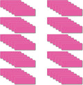 Magnetic Dry Erase Magnets Labels 3x1 inches, Reusable Name Tags, Organizing Schedules in Office/Classroom. Work on Fridge/White Board (Pink 60Pcs)