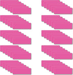 Magnetic Dry Erase Magnets Labels 3x1 inches, Reusable Name Tags, Organizing Schedules in Office/Classroom. Work on Fridge/White Board (Pink 60Pcs)