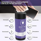 Swanky Cables Screen Cleaner Wipes: Electronic Wipes for Screens - Computer Screen Wipes for Lens, Phone, Tv Screen and Monitor Cleaning - Tech Wipes & Microfiber Cloth (Canister, 200 Count)