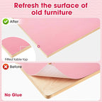 ALIUNI Drawer and Shelf Liner, Non-Slip Kitchen Cabinet Liners Non-Adhesive Thick Strong Grip Waterproof Washable Mats Protect Dresser Shelves Cupboard Bathroom Cabinets, Pink, 12 in X 10 FT