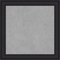 Amanti Art Black Framed Magnetic Board 29x29 Medium Vision Board for use with Magnets, 100% Metal Sheet to Display Items as Office Decor or for Home Organization in mudroom, Kitchen or Kids Room