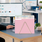 SUNEE File Folders Letter Size 10 Pastel Colors, 100 Pack Manilla Folders 8.5 x 11 1/3-Cut Tabs, Colored File Folders Office Home School for Documents Files Paper